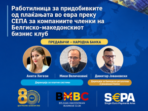 Народната банка одржа работилница за плаќања во евра преку СЕПА
