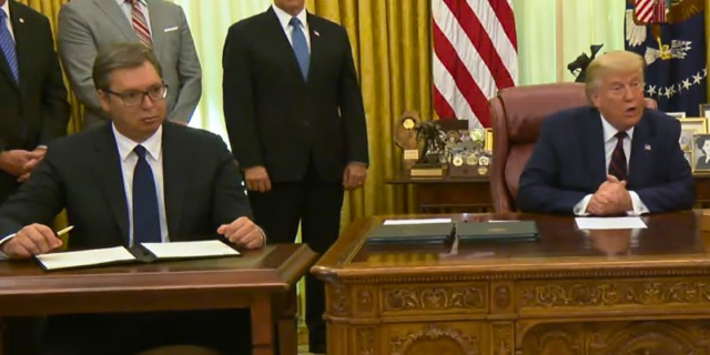 Трамп го сподели интервјуто на Вучиќ