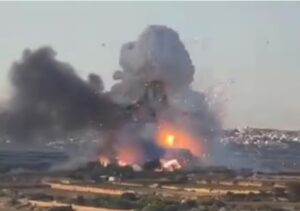 ВИДЕО: Експлозија во фабрика за огномет на Малта
