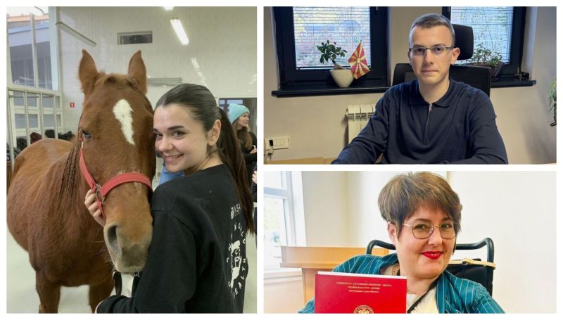 За најдобрите студенти на Машински и на Ветерина, втората магистратура на Симона Јовеска и покрај попреченоста... Што пишувавме оваа недела