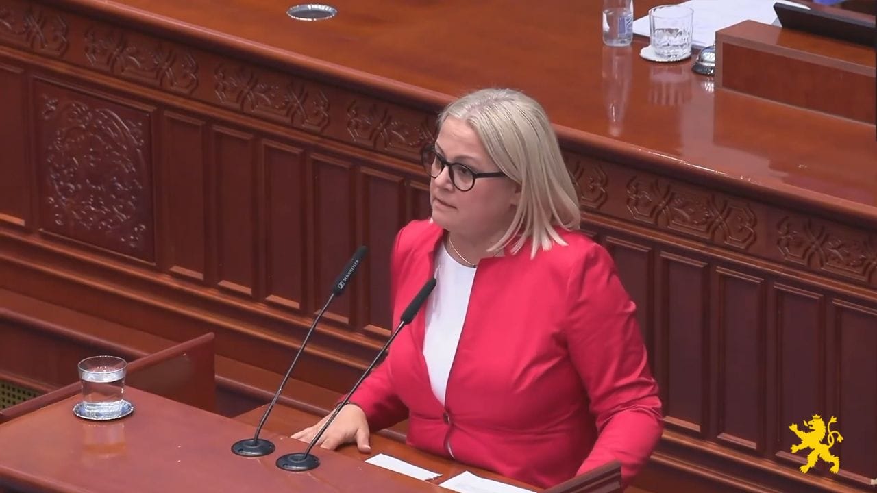 Стојаноска: СДС го имаа вториот Груби, но во Министерство за земјоделие, интерпелацијата за Трипуновски е неоснована и неиздржана, а денес министерот истата ја поби со факти и аргументи