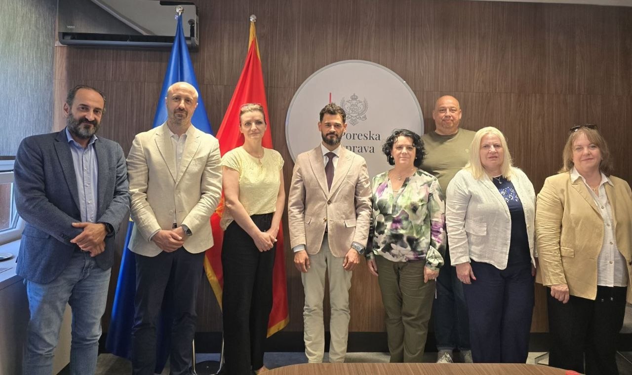 Регионалната соработка во фокус: Делегација на УЈП во работна посета на Даночната управа на Црна Гора