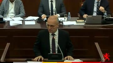 Милошоски: Левица не сака да го потпише предлогот од Левица за Изборниот законик