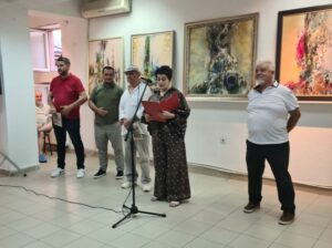 Изложба на уметникот Владимир Темков во Гостивар
