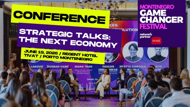 Само уште седум дена до „Game Changer Montenegro“ фестивалот: Европа, вештачка интелигенција, луксузен туризам и нова економија стигнуваат во Тиват
