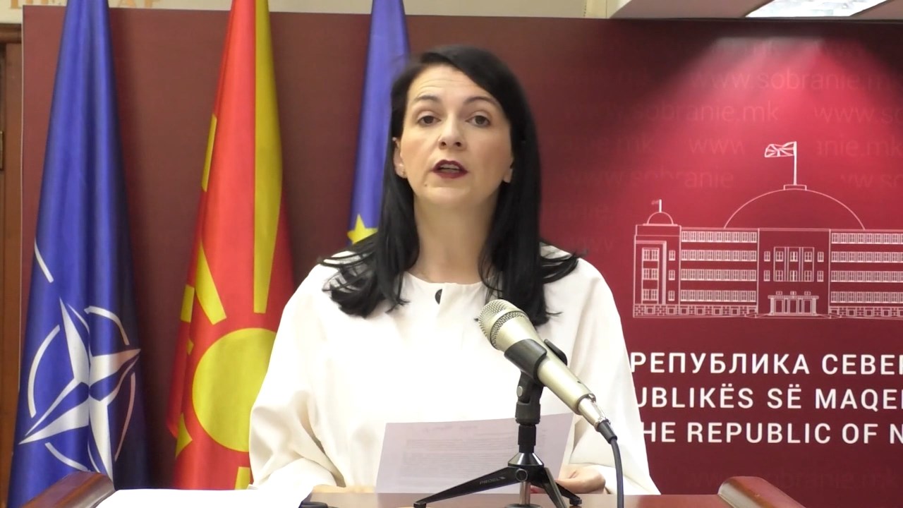 Костадиновска-Стојчевска: Власта не се грижи за македонскиот јазик, Гаши да обезбеди надзорна расправа