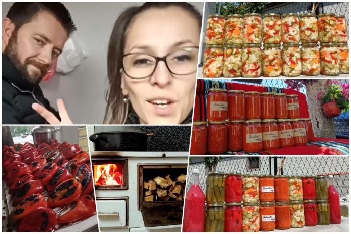 Го продадоа станот за да печат пипер: За многумина е незамисливо, но за ова семејство потег на животот - 1,6 милиони гледаа како киселат краставици