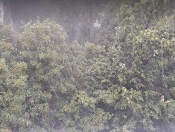 По Штип и Гевгелија, невремето го зафати и регионот меѓу Неготино и Демир Капија