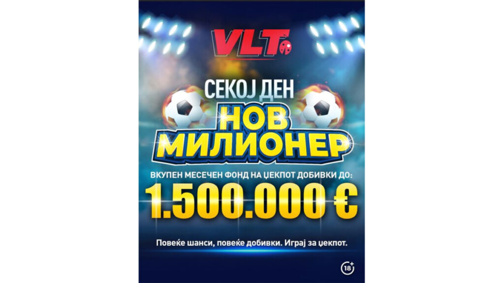 Секој ден нов милионер! Нова кампања на Видеолотарија за време на Светското првенство во фудбал