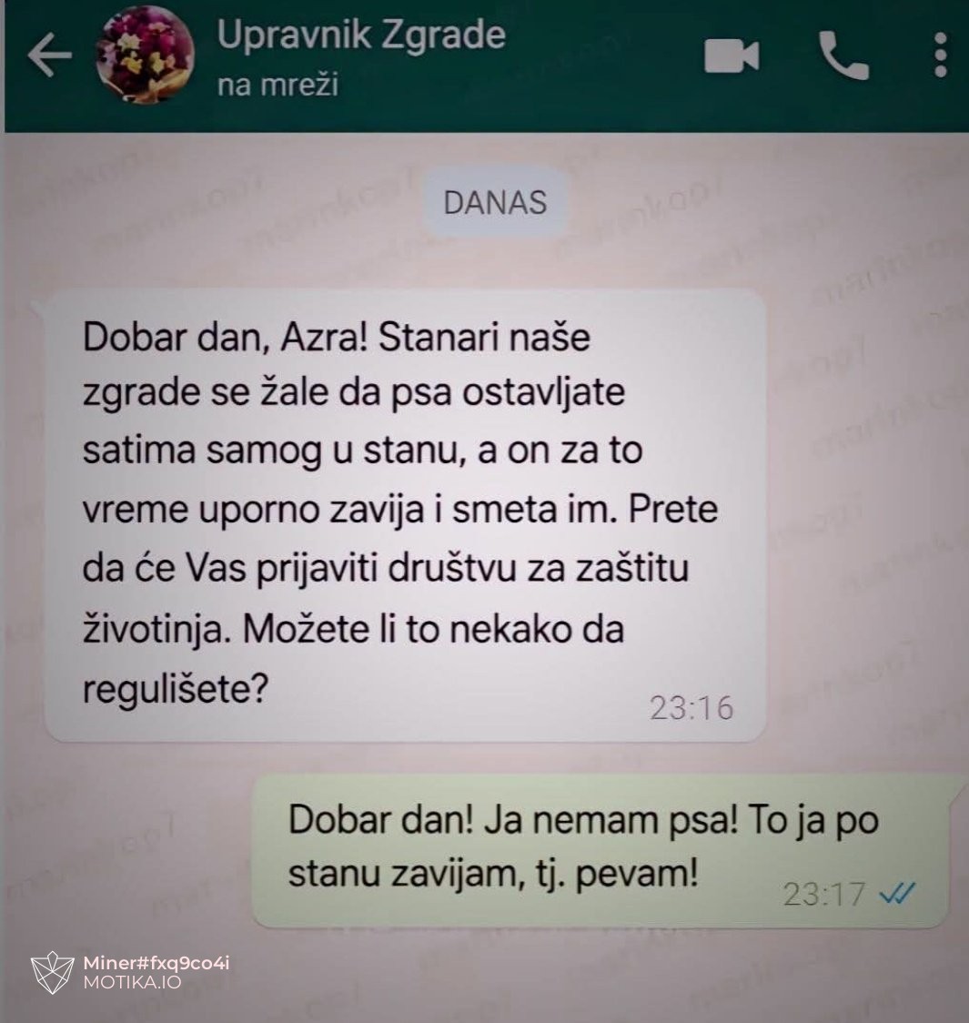 Станарите приговараат заради песот на комшивката