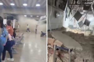 ВИДЕО: Објавена снимка од моментот на страотниот удар на аеродромот во Каракас