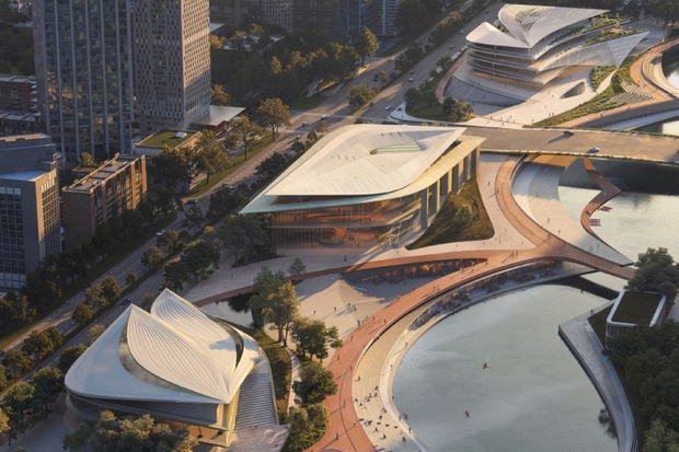 Zaha Hadid Architects го обликуваат новиот културен пејзаж на Хангжу