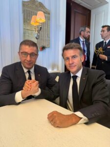 (ВИДЕО) Мицкоски се сретна со Макрон и Мерц: Исклучително сум задоволен