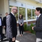 По пробивот на британскиот пазар, Реплек ги претстави своите капацитети и развојни планови пред амбасадорот Метју Лосон