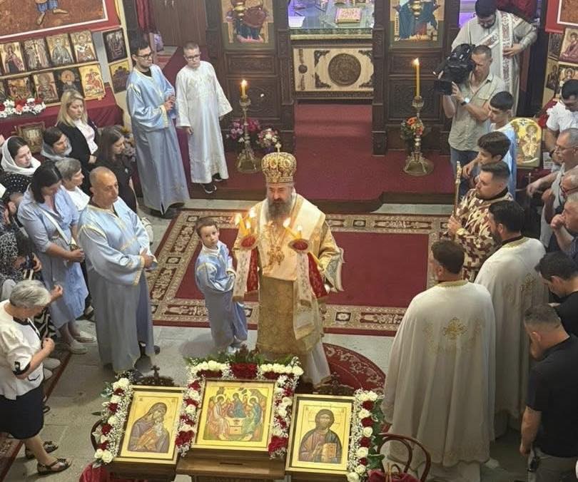 На Педесетница Европската епархија доби уште еден свештеник