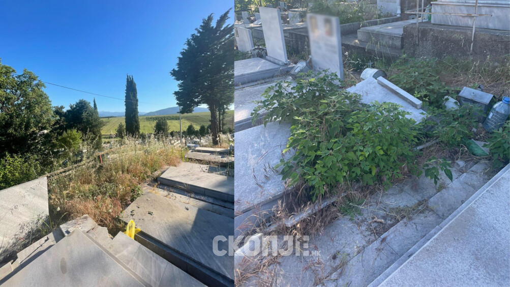Млад скопјанец е лицето кое демолираше 11 гробови во Бутел, полицијата го уапси