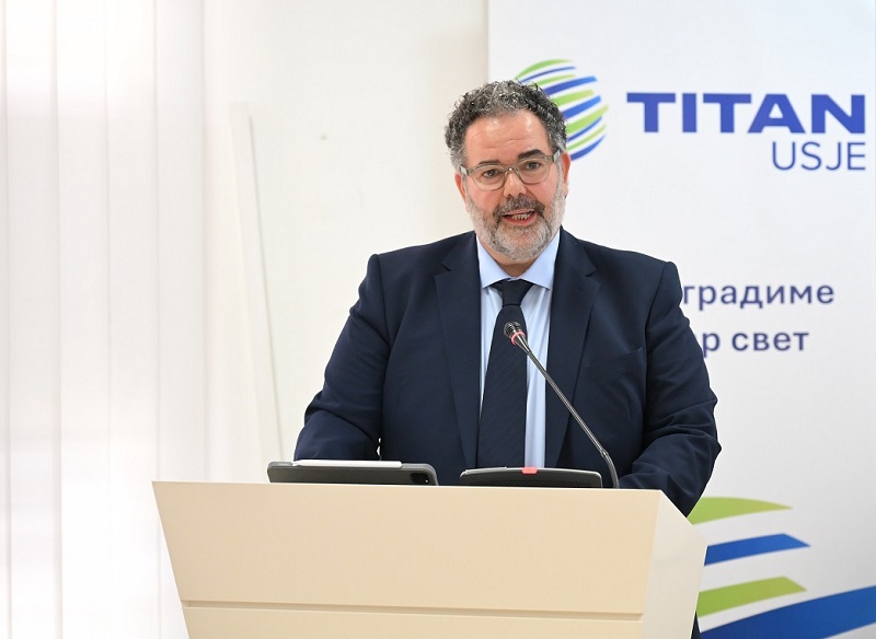 Со учество од 1,4% во БДП и придонес за околу 7.000 работни места – ТИТАН Усје важен чинител во националната економија