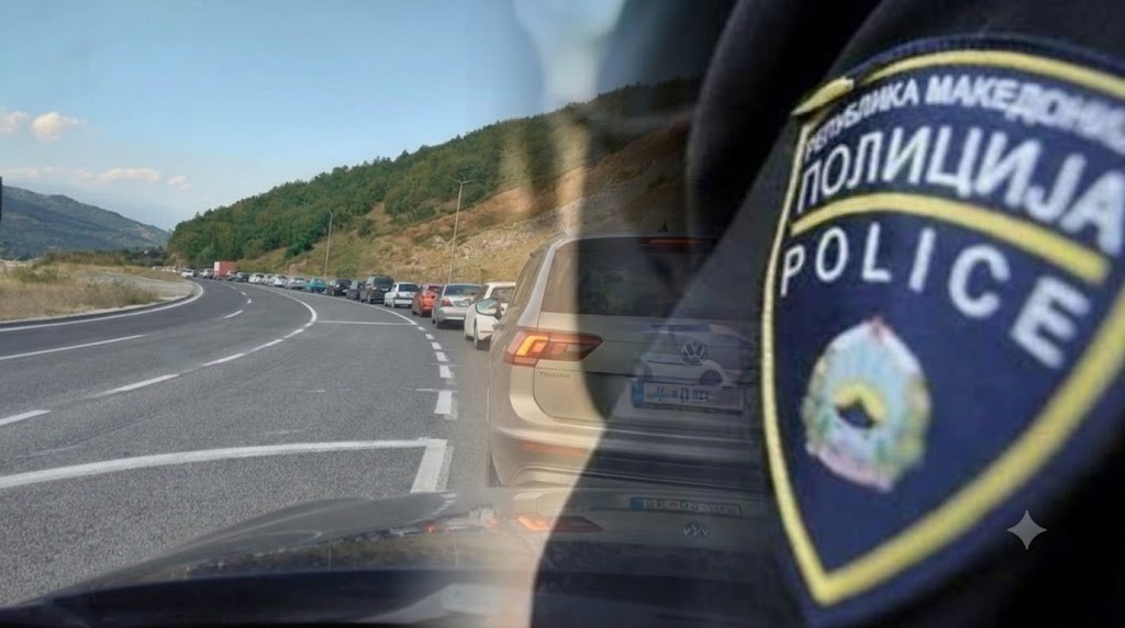 КРАЈ НА ГУЖВИТЕ НА ПАТОТ КОН ОХРИД: Семафорот кај Гостивар во летните шпицови ќе биде заменет со полицајци