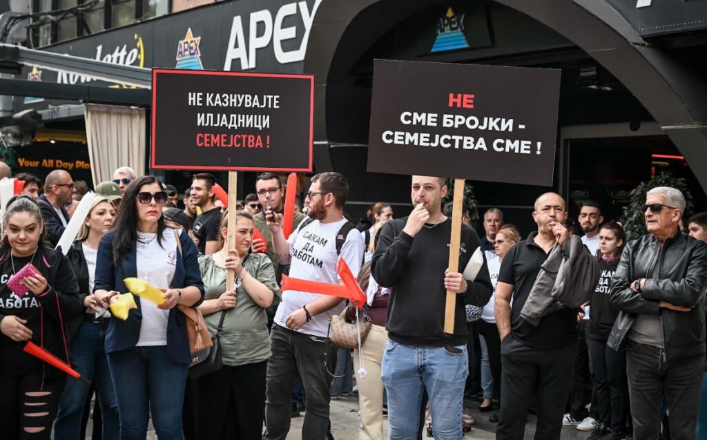 „Сакам да работам“ во власта: Зошто игнорирате над 10 илјади вработени во игрите на среќа?