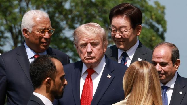 ТРАМП ИМ КАЖА НА ЛИДЕРИТЕ НА Г7 ДЕКА РУСИЈА ТРЕБА ДА СКЛУЧИ МИР СО УКРАИНА, НО НЕ ВЕТИЛ НОВИ САНКЦИИ