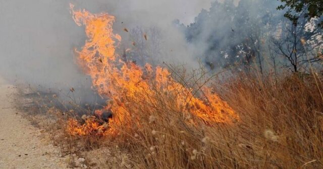 Лишен од слобода 25-годишник во Штип, затекнат како потпалува сува трева