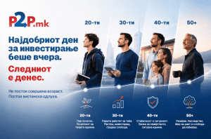 Најдобриот ден за инвестирање беше вчера. Следниот е денес