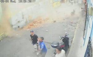 ВИДЕО: Снимен моментот на страшниот удар во Венецуела