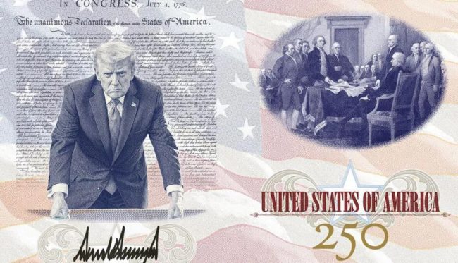 ОБЈАВЕНИ НОВИТЕ АМЕРИКАНСКИ „ПАТРИОТСКИ ПАСОШИ“ СО ЛИКОТ НА ТРАМП