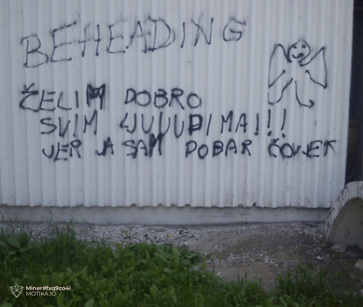 Кога на пијано ќе решиш да напишеш графит