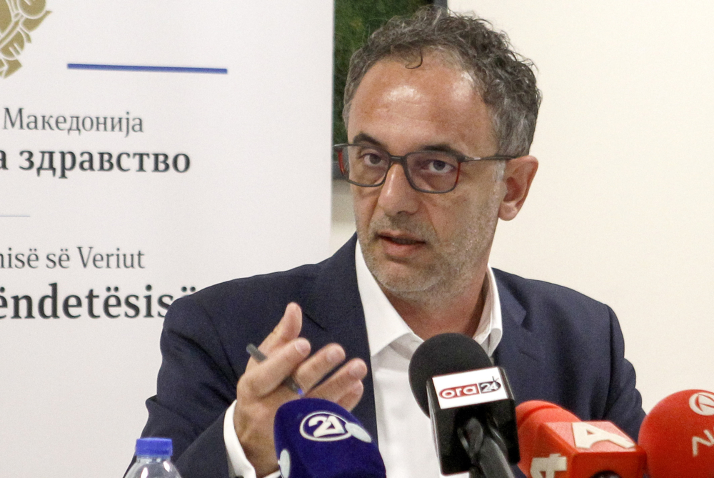 (Во живо) Прес на министерот за здравство Азир Алиу