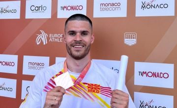 Јован Стојоски од АК Охрид освои бронза во Монако