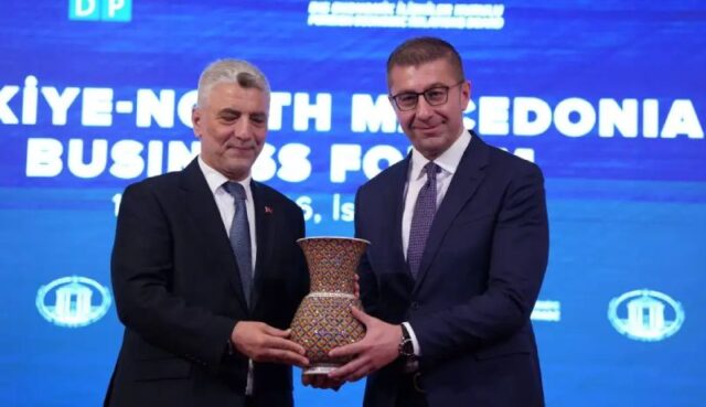 Мицкоски: Турските компании преку инвестирање во Македонија добиваат можност да станат дел од европските синџири на снабдување
