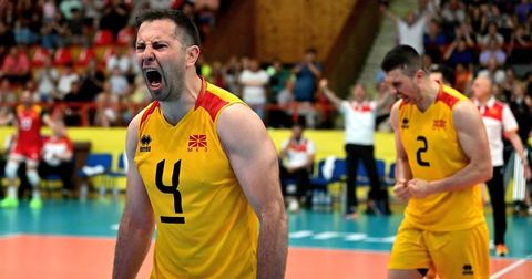 Македонија во три сета го надигра Исланд во Европската лига!