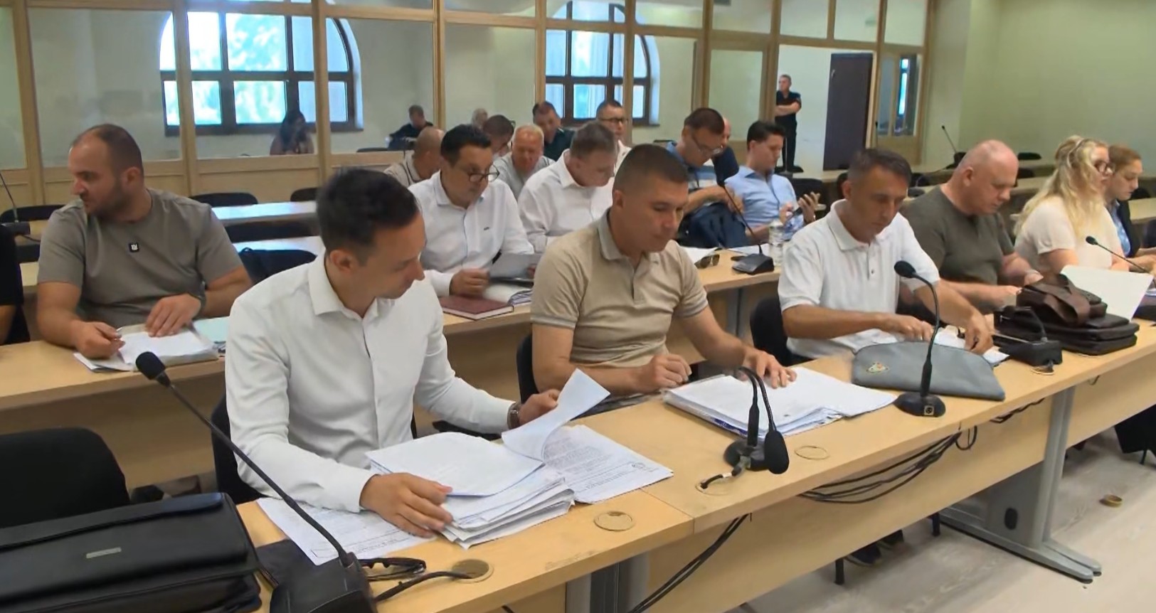 Материјални докази на судењето за деветтемина полицајци за Пулс