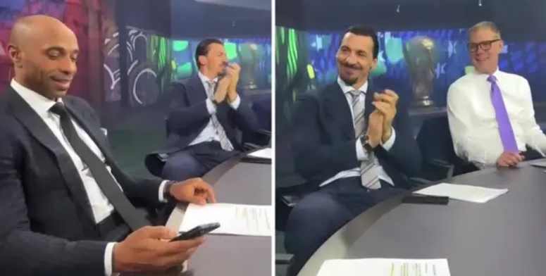 Ибрахимовиќ во свој елемент, им пушти песна од Лепа Брена на Тиери Анри и новинарите во студиото (ВИДЕО)