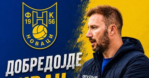 Младиот Варадиновски назначен за нов тренер на Новаци