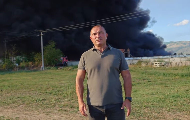 Ангелов се сомнева дека пожарите кај Штип се подметнати, МВР истражува