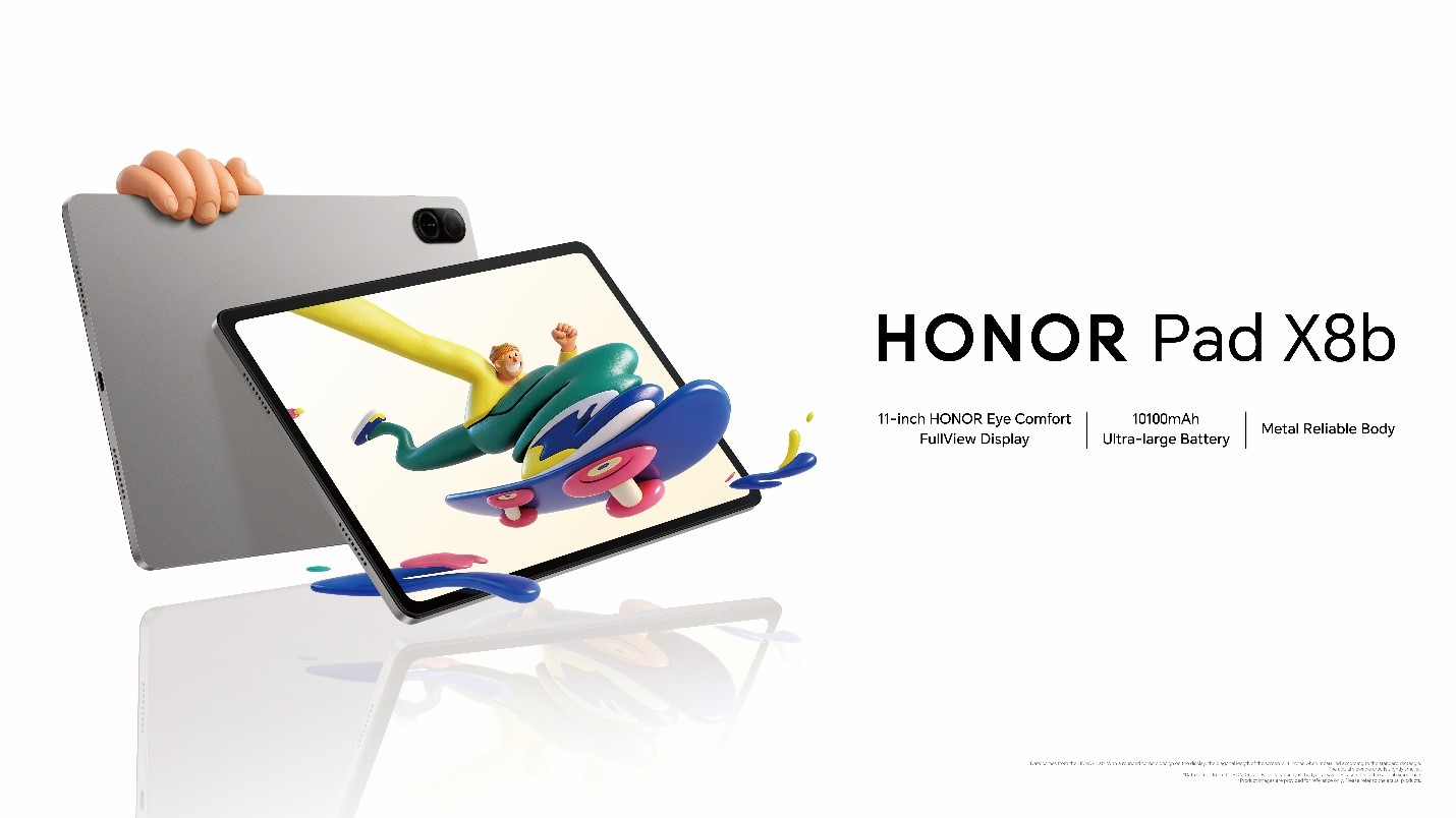 Honor го претстави новиот елегантен и моќен таблет Honor Pad X8b