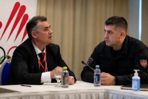 Вербална пресметка меѓу претседателот на МОК, Даниел Димевски и Примислав Димовски: „Ти си гнида!“
