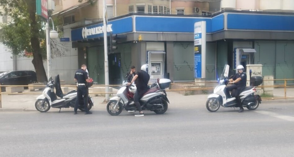326 казни во Скопско, 70 во Куманово! Полицијата ги засили контролите на мотоциклистите и електричните тротинети