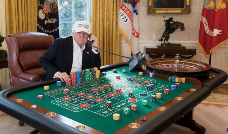 Трамп ја претвори Америка во најголемото казино на светот во кое сите губат