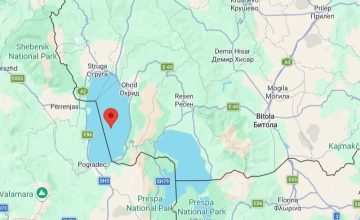 Земјотрес со јачина од 3 степени утринава почувствуван во Охридско-струшкиот регион
