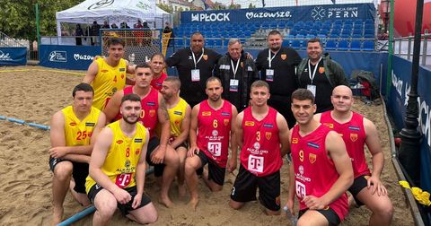 Македонија ги загуби првите два меча во ракомет на плажа во Плоцк