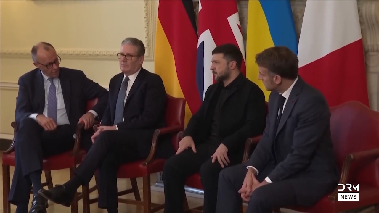 Средба Макрон, Мерц, Стармер и Зеленски