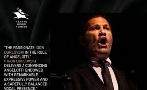 (ФОТО) Игор Дурловски ги воодушеви Италијанците со својот настап во Teatro Regio во Торино