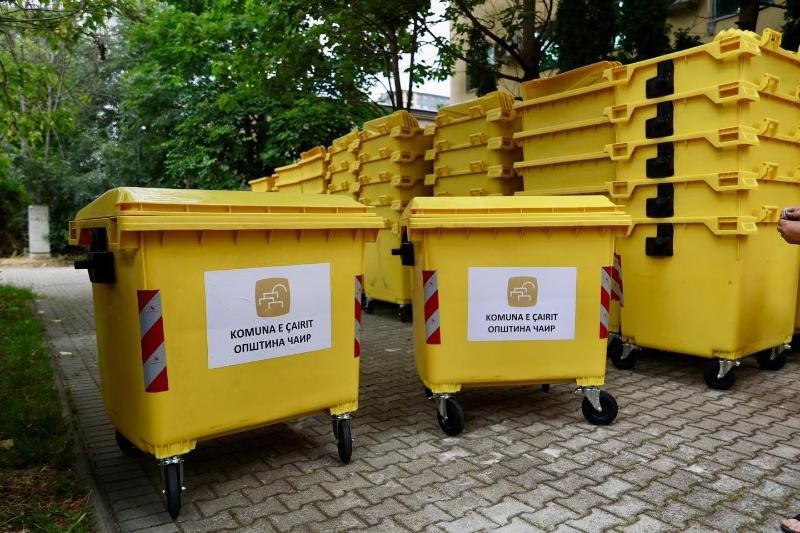 Се поставуваат 100 нови контејнери во Чаир