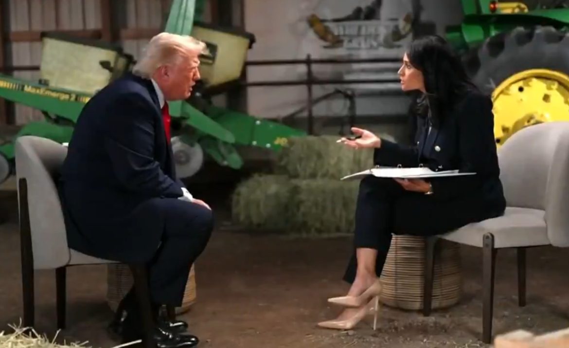 (Видео) Трамп прекина интервју на Ен-Би-Си: Вие и вашиот медиум сте расипани