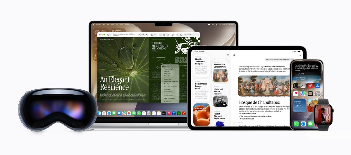 Apple ги претстави новите верзии на сите свои оперативни системи