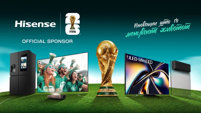 Hisense RGB MiniLED ја поддржува VAR технологијата на FIFA World Cup 2026™ во Меѓународниот центар за телевизиско и медиумско емитување