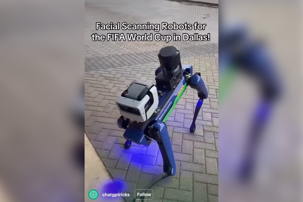 А ние ја мислевме серијата „Black mirror“ за научна фантастика: Безбедносни роботски кучиња ќе патролираат на Светското првенство